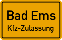 Zulassungstelle Bad Ems